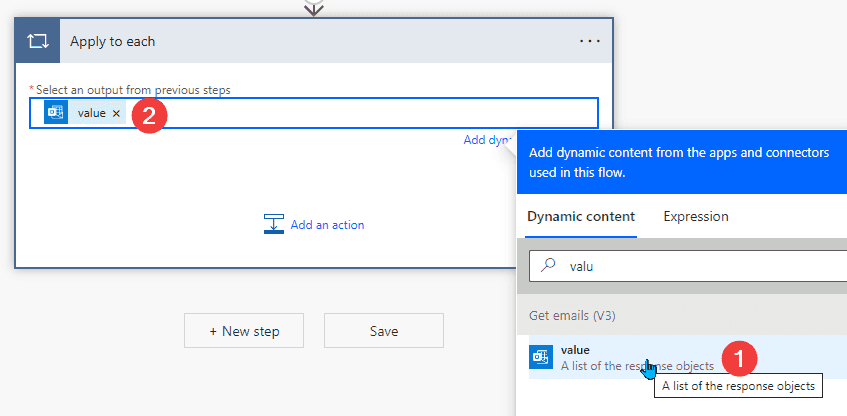 Adding dynamic content to the loop